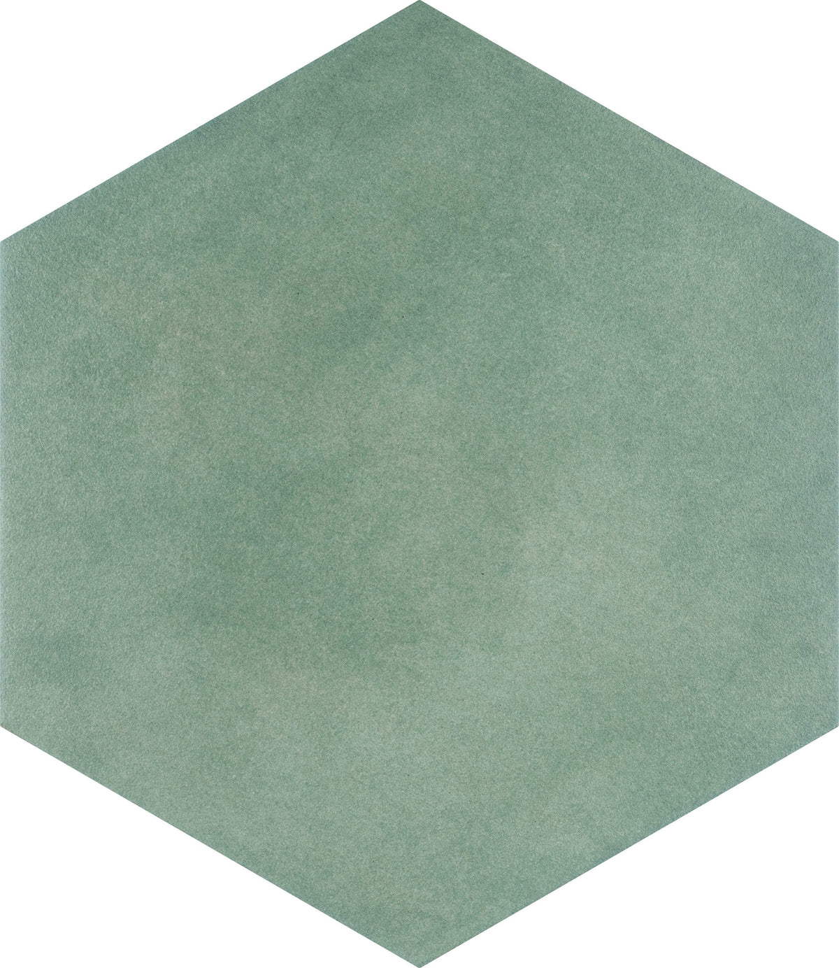 Affinity Tile Matter Hex Green 8-in x 9-in Multi-finish Porcelain Hexagon Floor and Wall Tile product image