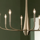 Kichler Deela 8-Light Gold Modern/Contemporary Chandelier