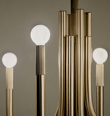 Kichler Odensa 8-Light Gold Modern/Contemporary Chandelier