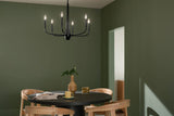 Kichler Deela 6-Light Black Modern/Contemporary Chandelier