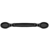 Laurey Nantucket 3-in (76mm) Center to Center Matte Black Arch Handle Drawer Pull