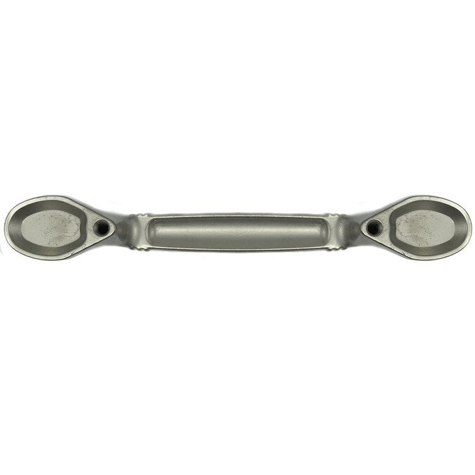 Laurey Nantucket 3-in (76mm) Center to Center Satin Nickel Arch Handle Drawer Pull
