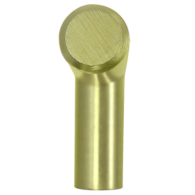 Laurey Melrose 3-3/4-in (96mm) Center to Center Satin Brass Cylindrical Bar Drawer Pull