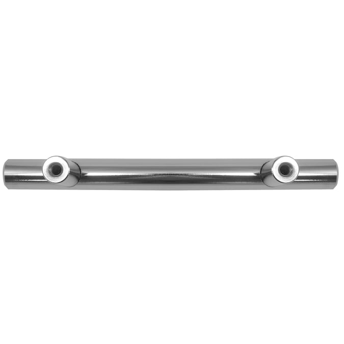 Laurey Melrose 3-in (76mm) Center to Center Polished Chrome Cylindrical Bar Drawer Pull