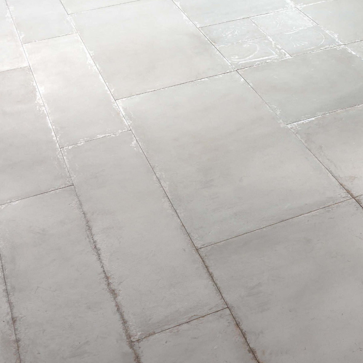 Giorbello Sassuolo Tiles Gray Relief 12-in x 12-in Glazed Porcelain Stone Look Floor and Wall Tile (12-sq. ft/ Carton)