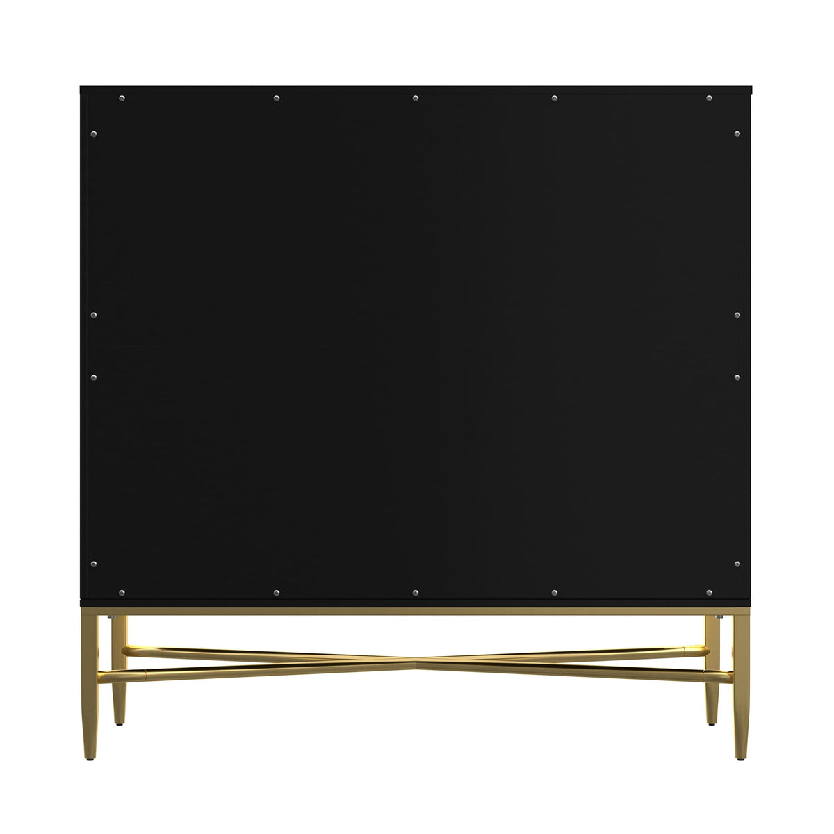 Clihome 15.75-in W x 32.87-in H Mdf Black Freestanding Utility Storage Cabinet