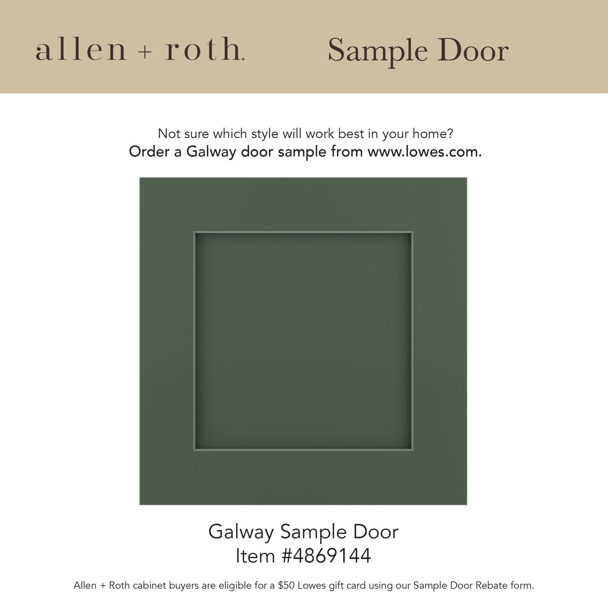 allen + roth Galway 18-in W x 34.5-in H x 24-in D Sage 3-Drawer Base Fully Assembled Cabinet (Flat Panel Style)