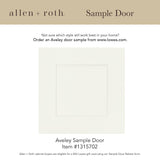 allen + roth Aveley 15-in W x 34.5-in H x 24-in D Linen 1-Drawer Pull-out Wastebasket Base Fully Assembled Cabinet (Flat Panel Shaker Style)