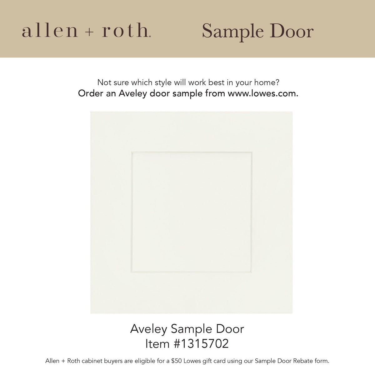 allen + roth Aveley 15-in W x 34.5-in H x 24-in D Linen 3-Drawer Base Fully Assembled Cabinet (Flat Panel Style)