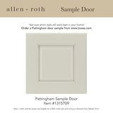 allen + roth Pattingham 36-in W x 34.5-in H x 24-in D Harbor 1-Drawer Base Fully Assembled Cabinet (Raised Panel Slab Door Style)
