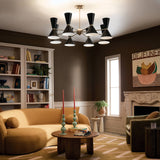 Kichler Phix 16-Light Gold Mid-century Chandelier