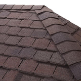 Timbertex Royal Slate Double-Layer Hip and Ridge Cap Roofing Shingles (20 lin. ft. per Bundle) (30-pieces) - Super Arbor