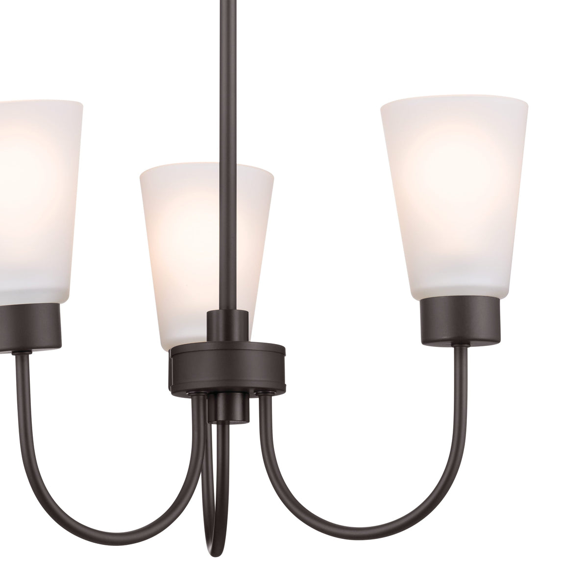 Kichler Erma 3-Light Bronze Transitional Chandelier