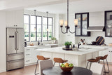 Kichler Erma 3-Light Black Transitional Chandelier