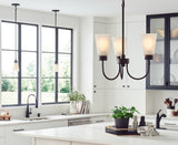 Kichler Erma 3-Light Bronze Transitional Chandelier