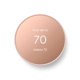 Nest Thermostat - Smart Programmable Wi-Fi Thermostat - Snow - Super Arbor
