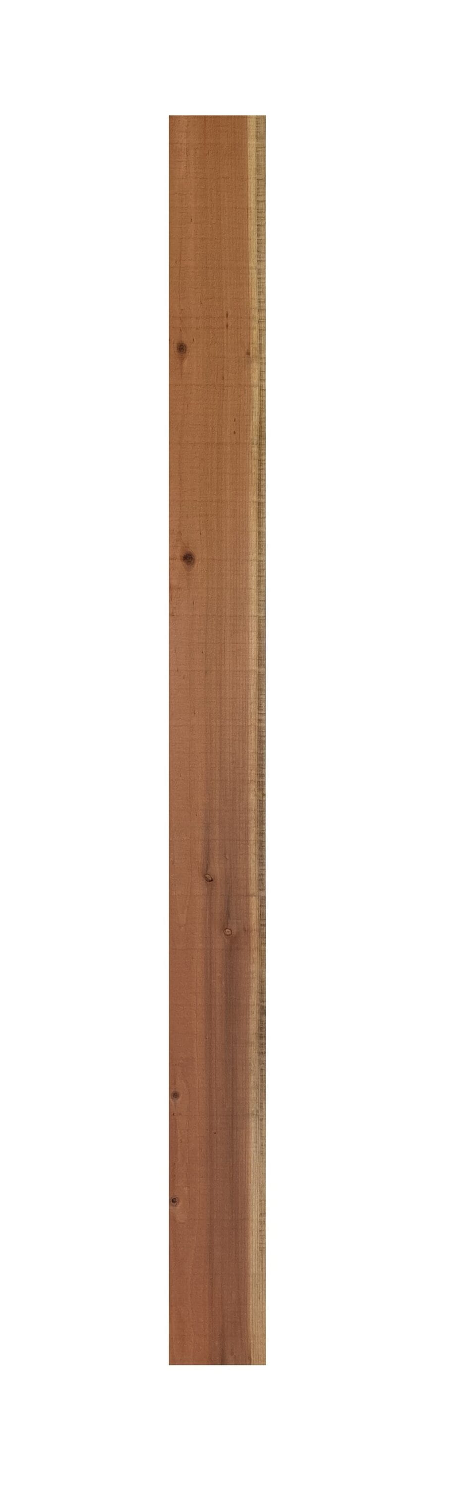 5/8-in x 5-1/2-in x 5-ft Redwood Flat-top Fence Picket