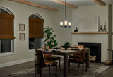 Kichler Stamos 3-Light Black Transitional Chandelier