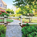 Freedom 4-in W x 4-in L White Vinyl Fence Post Cap- Fits Common Post Measurement: 4-in x 4-in
