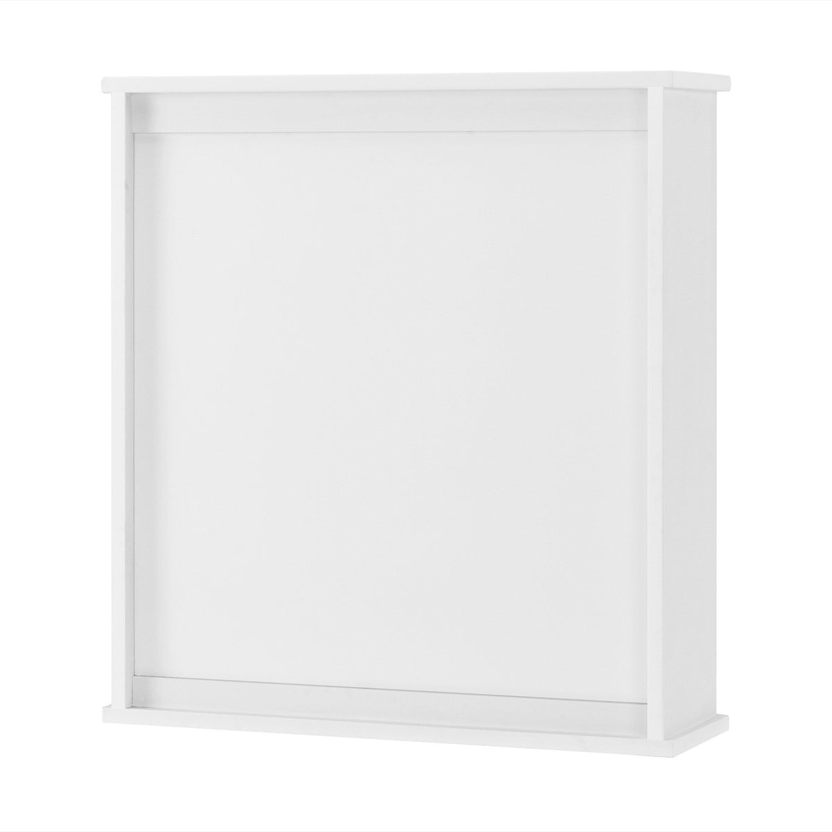 Alaterre Furniture 27-in x 29-in x 8-in White Bathroom Wall Cabinet