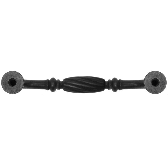 Laurey French Twist 3-in (76mm) Center to Center Oil Rubbed Bronze Cylindrical Handle Drawer Pull