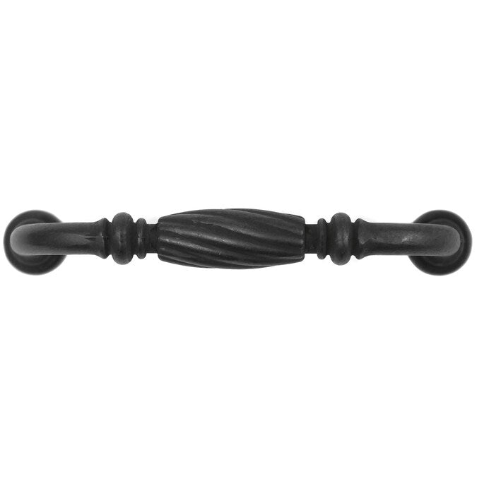 Laurey French Twist 3-in (76mm) Center to Center Oil Rubbed Bronze Cylindrical Handle Drawer Pull