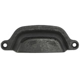 Laurey Riverstone 3-in (76mm) Center to Center Oil Rubbed Bronze Rectangular Cup Drawer Pull