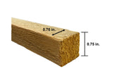 3/4-in x 1-in x 8-ft Redwood Flat-top Fence Picket
