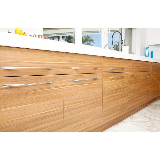 Laurey Danica 5-1/16-in (128mm) Center to Center Polished Chrome Arch Handle Drawer Pull
