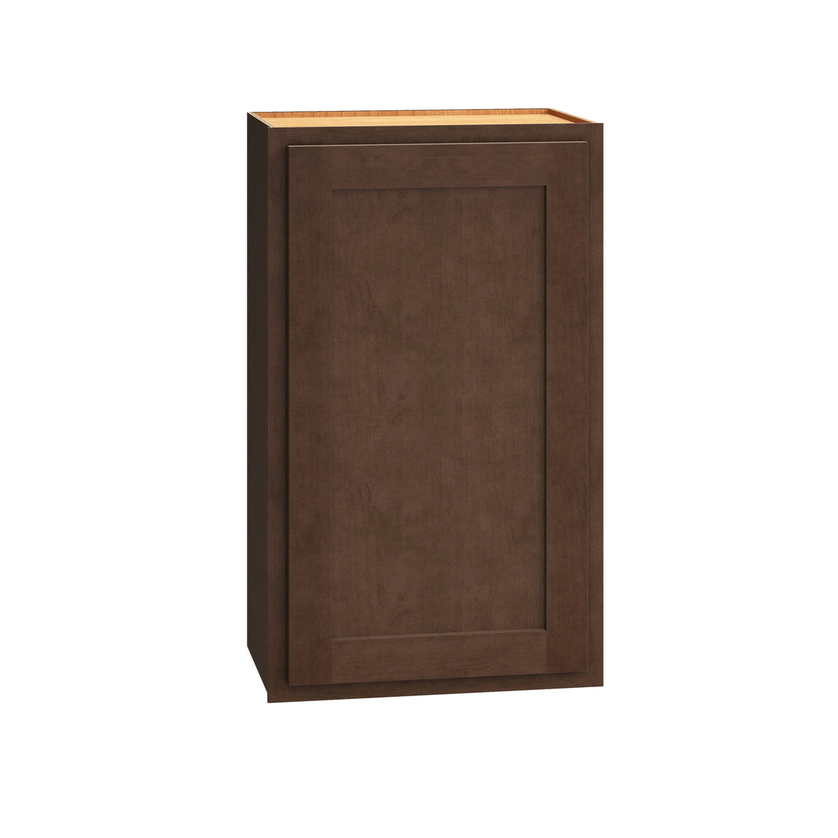 Diamond Express Jamestown 18-in W x 30-in H x 12-in D Thatch Partial Overlay Wall Fully Assembled Plywood Cabinet (Recessed Panel Shaker Door Style)