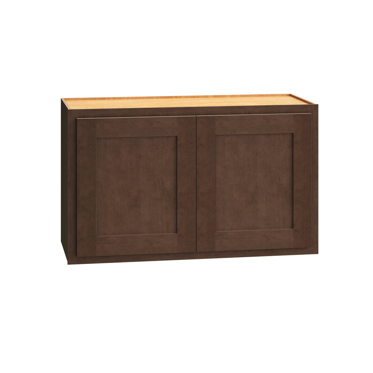 Diamond Express Jamestown 30-in W x 18-in H x 12-in D Thatch Partial Overlay Wall Fully Assembled Plywood Cabinet (Recessed Panel Shaker Door Style)