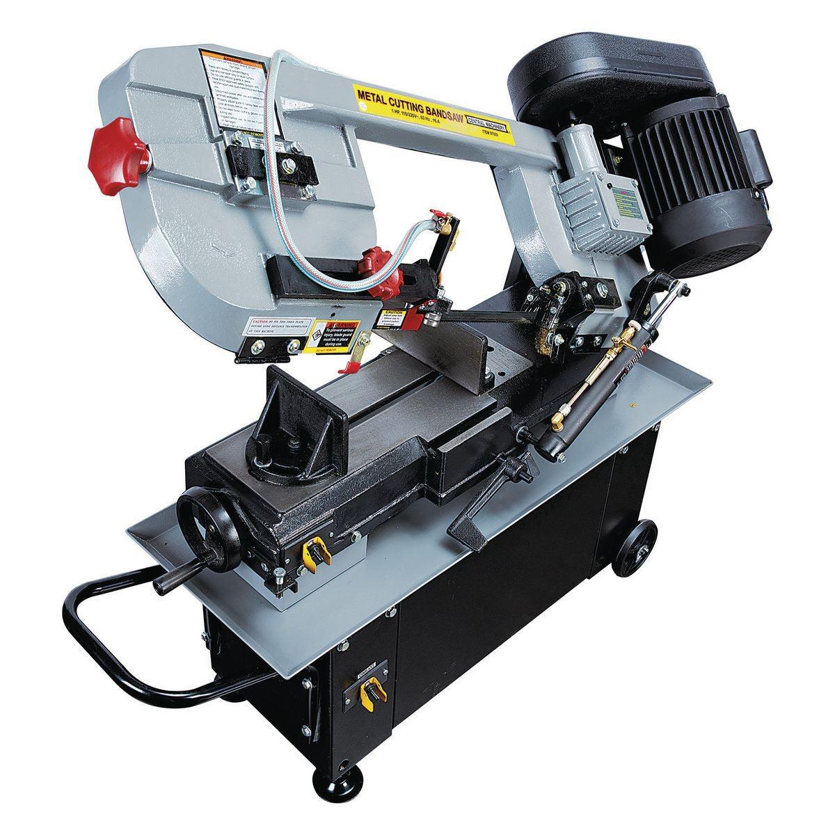 1 HP 7 In. x 12 In. Hydraulic Feed Metal Cutting Band Saw