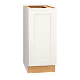 Diamond Express Macaulay 15-in W x 34.5-in H x 24-in D White Base Fully Assembled Plywood Cabinet (Recessed Panel Square Door Style)