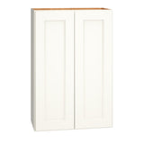 Diamond Express Macaulay 24-in W x 36-in H x 12-in D White Wall Fully Assembled Plywood Cabinet (Recessed Panel Square Door Style)