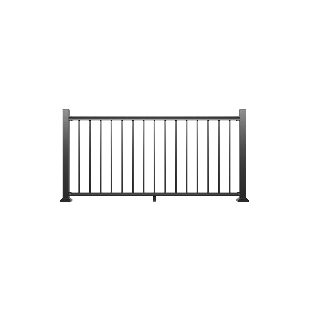 Fiberon CitySide Contemporary Matte Finish Aluminum Deck Rail Kit