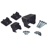 Fiberon 2-in Black Aluminum Rail Bracket