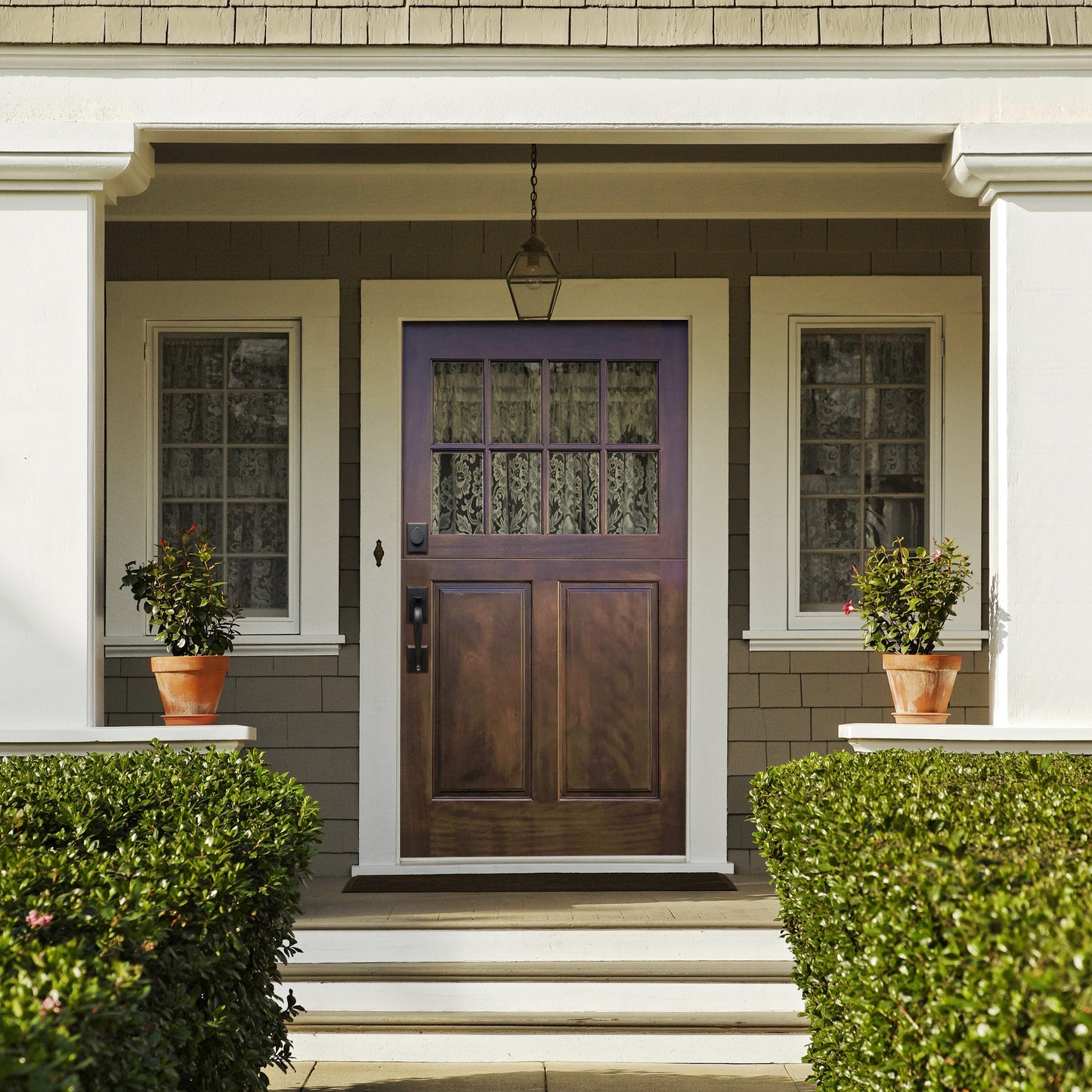Creative Entryways 4-9/16-in Wood 2/3 Lite Right-Hand Inswing Prehung Dutch Door