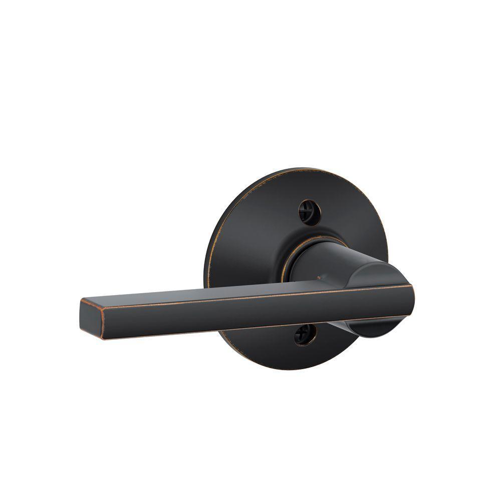 Latitude Satin Nickel Dummy Door Lever - Super Arbor