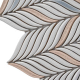 Apollo Tile Deluxe White 10-in x 12-in Glossy Ceramic Mixed Pattern Patterned Wall Tile (4.18-sq. ft/ Carton)