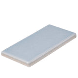 Apollo Tile (Sample) Deluxe Snow White 3-in x 6-in Glossy Ceramic Marble Look Wall Tile