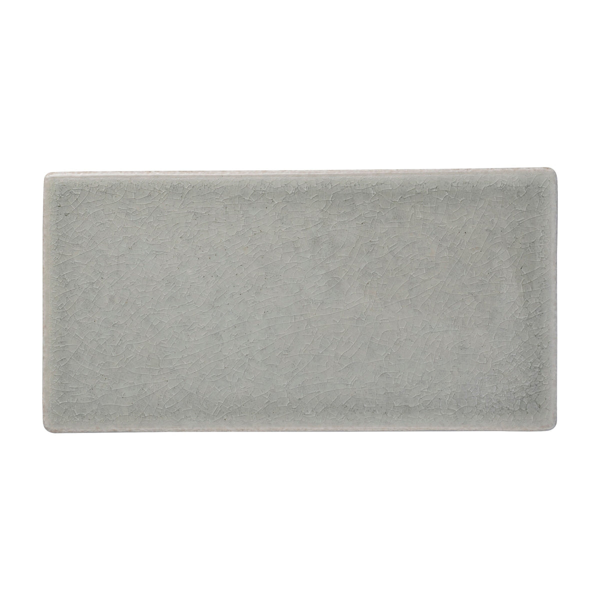 Apollo Tile (Sample) Deluxe Slate Blue 3-in x 6-in Glossy Ceramic Marble Look Wall Tile