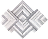 Apollo Tile Zebra Fossil Gray 10-in x 10-in Polished Composite Patterned Floor and Wall Tile (3.47-sq. ft/ Carton)