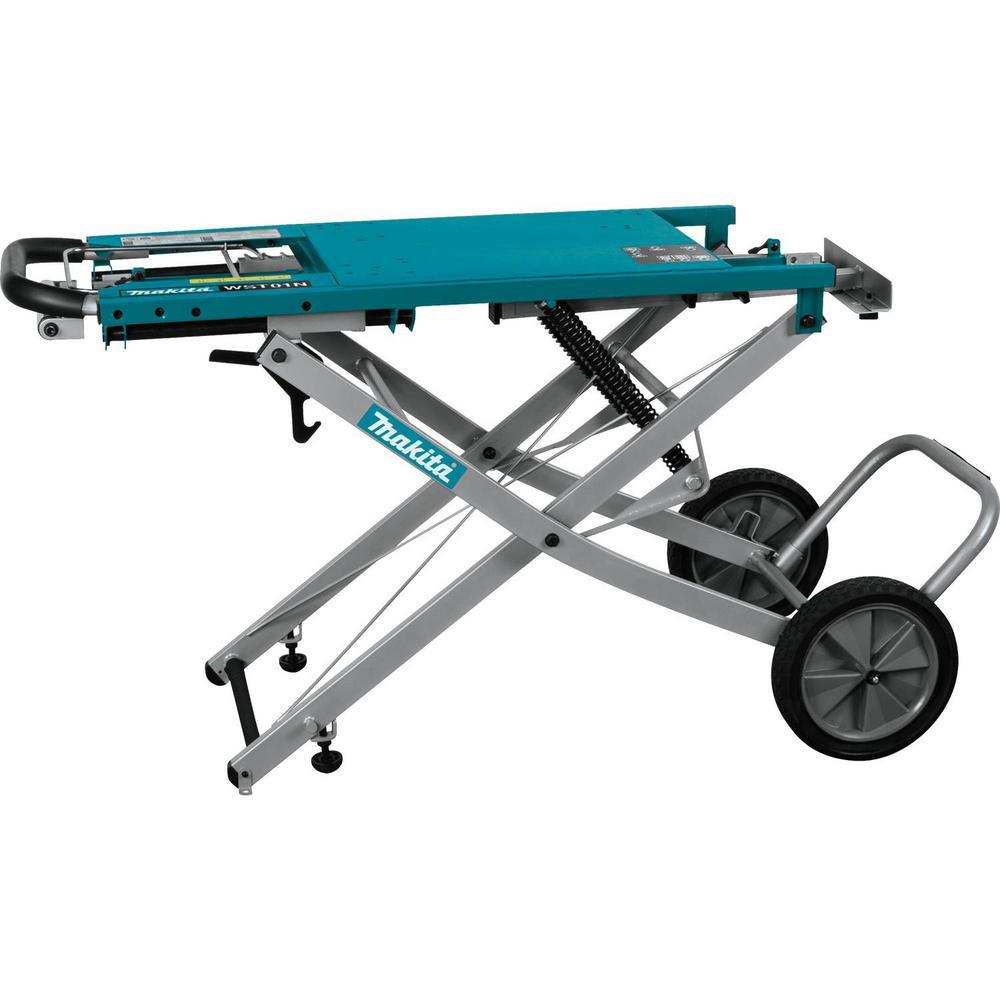 Large Rising Base Miter Saw Stand - Super Arbor