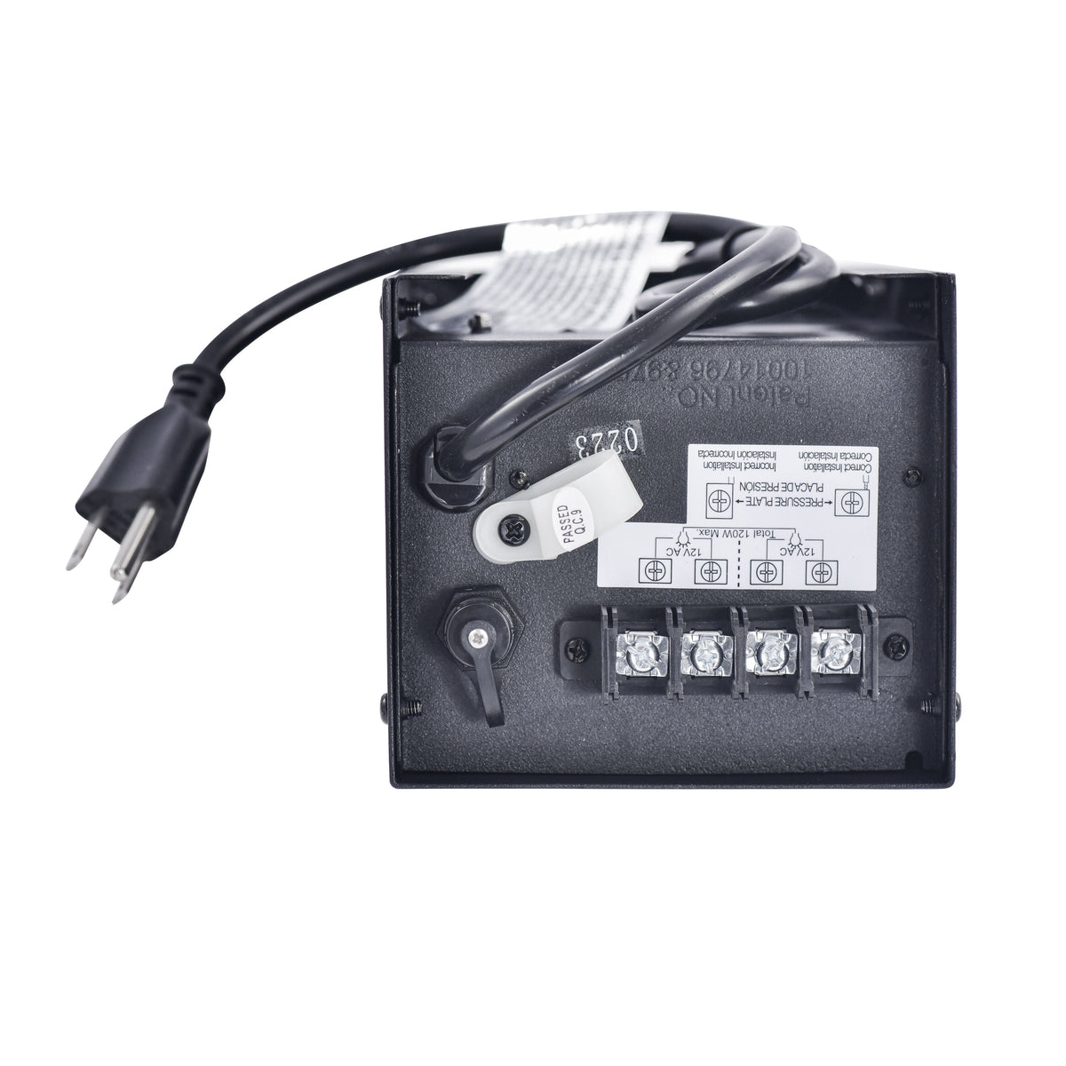 Portfolio 120-Watt Multi-Tap Landscape Lighting Transformer with Digital Timer