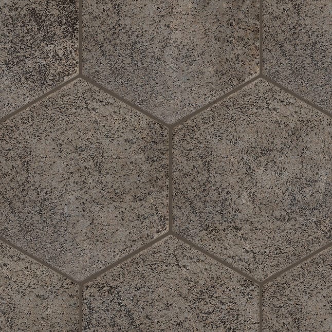 Bronze 8-in x 9-in Metallic Porcelain Floor and Wall Tile (0.376-sq. ft/ Piece)