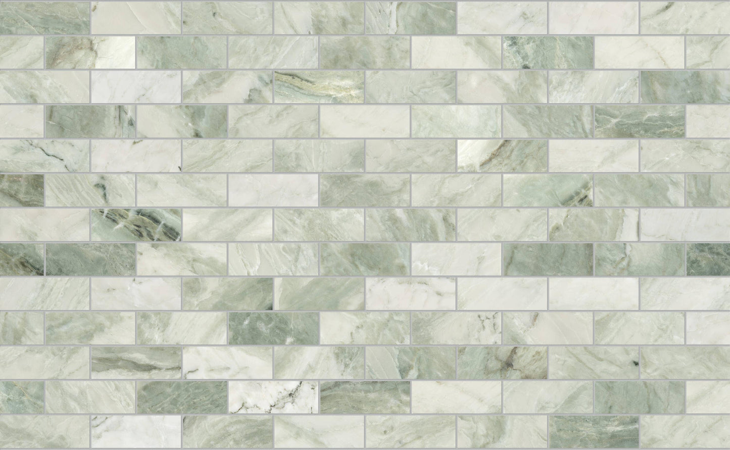 Satori Tereno Verde 12-in x 12-in Polished Natural Stone Mosaic Floor and Wall Tile (0.98-sq. ft/ Piece)