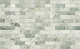 Satori Tereno Verde 12-in x 12-in Polished Natural Stone Mosaic Floor and Wall Tile (0.98-sq. ft/ Piece)