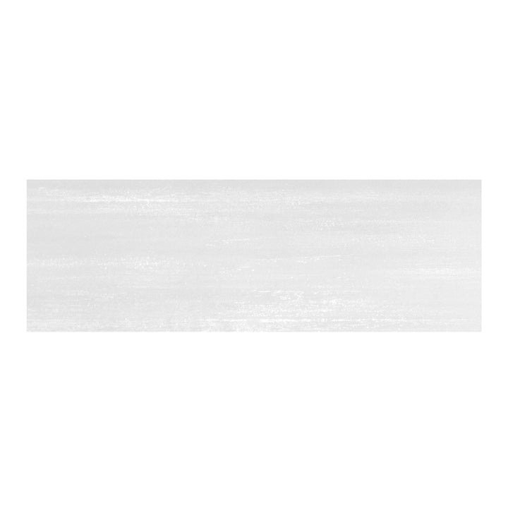 Giorbello (Sample) Spazio Lazer White/Matte 4-in x 12-in Matte Porcelain Floor and Wall Tile
