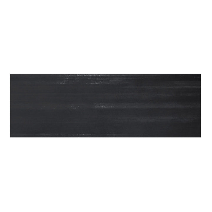 Giorbello (Sample) Spazio Lazer Black/Matte 4-in x 12-in Matte Porcelain Floor and Wall Tile