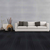 Giorbello (Sample) Spazio Lazer Black/Matte 4-in x 12-in Matte Porcelain Floor and Wall Tile